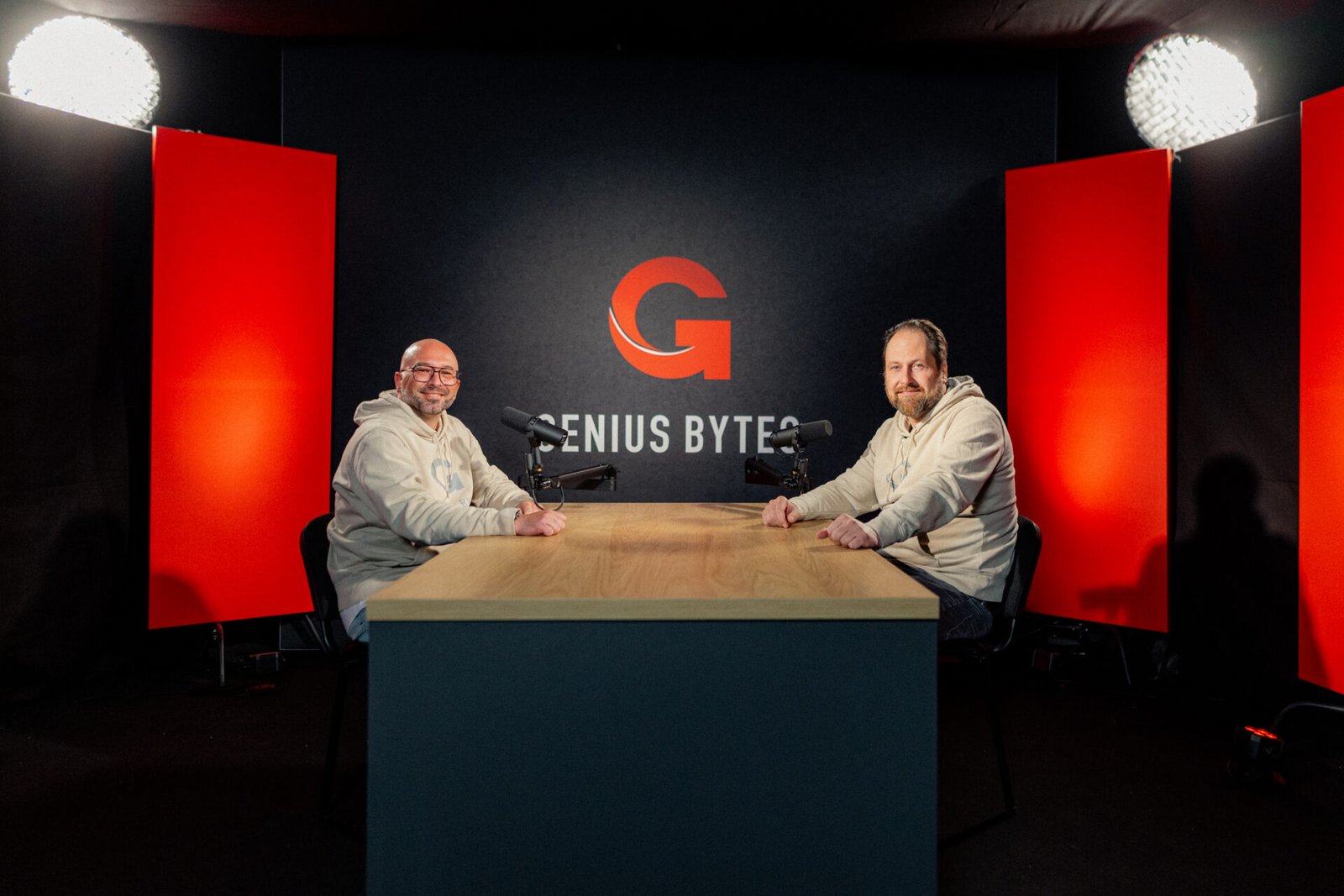 Genius Guides – Podcast-Aufnahme im talkabout Studio